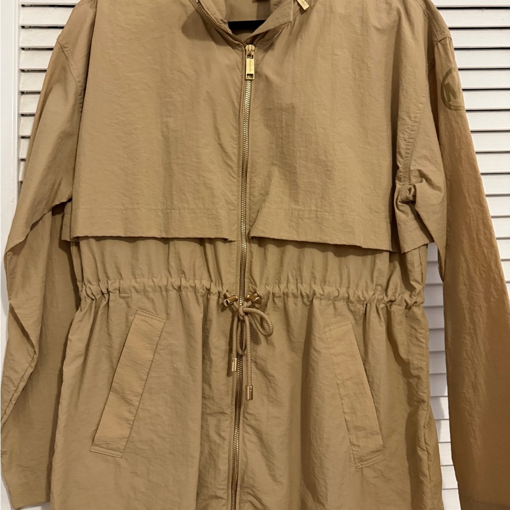 MICHAEL Michael Kors Utility Jacket in Tan